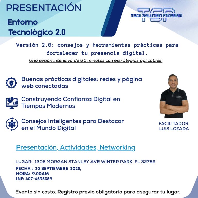 Presentación Entorno Tecnológico