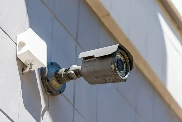 High tech security cameras surveillance